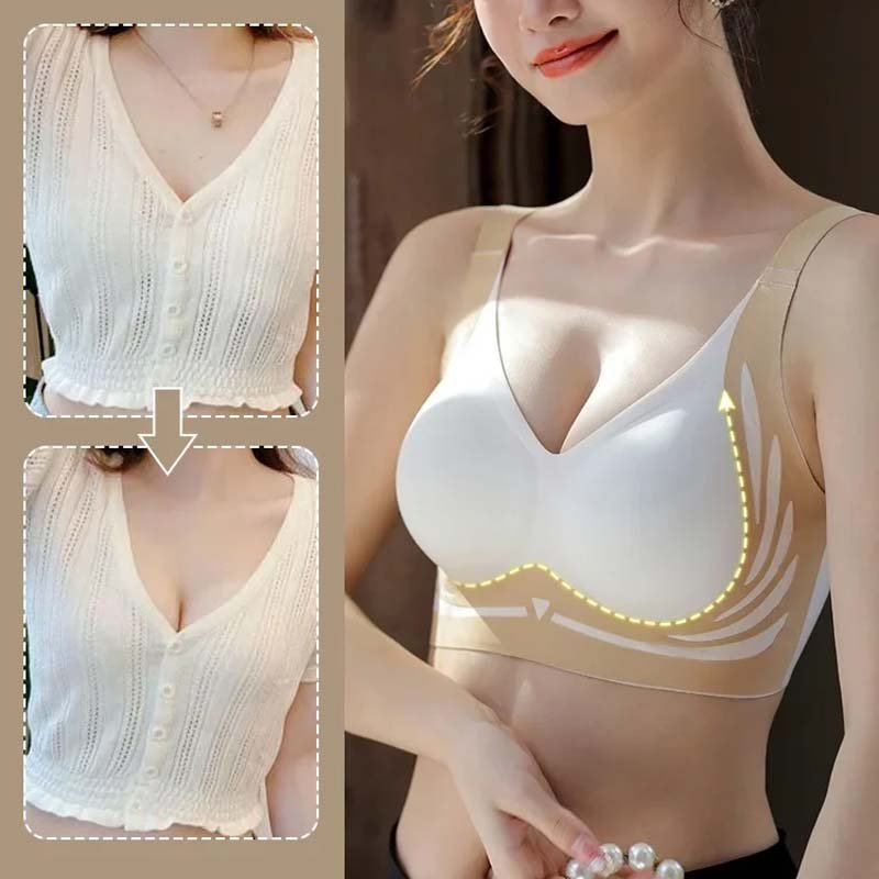 Lifting Anti-Sagging Wireless Push-up Bra - Image 3