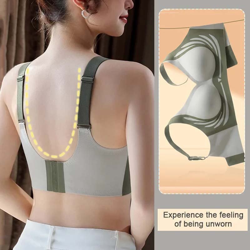 Lifting Anti-Sagging Wireless Push-up Bra - Image 2