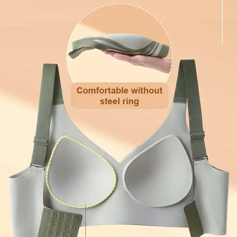 Lifting Anti-Sagging Wireless Push-up Bra - Image 6