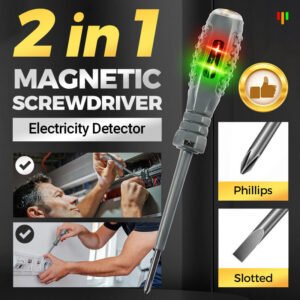 🔥2-in-1 High Torque Strong Magnetic Screwdriver Electricity Detector