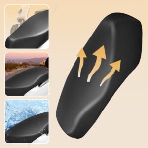 🔥Buy 1 Get  1🔥🛵💧 Waterproof Artificial Leather Seat Cover for Electric Moped - Stylish Protection Buy More Get More Ride with Confidence