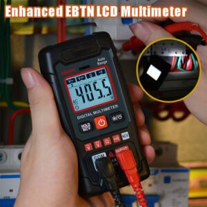 🔧⚡️ Smart Anti-Burn Multimeter! 4000-Count Auto-Ranging. Palm-Sized Zero-Fail Measurement Tool ✨