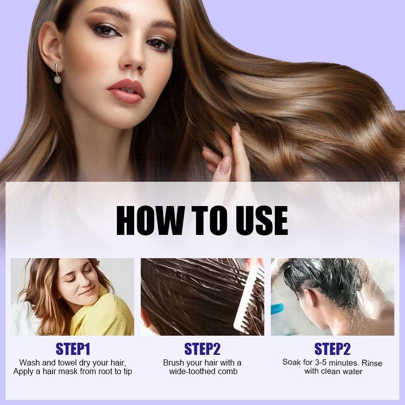 💜LAST DAY SALE 50% OFF💜Purple Keratin Hair Mask - Image 11