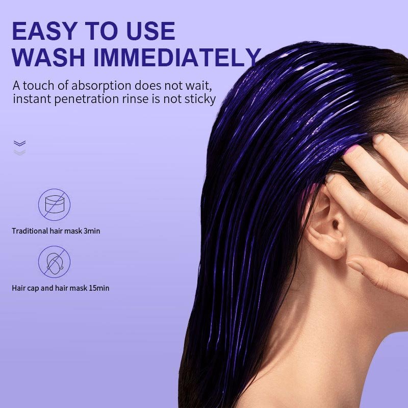 💜LAST DAY SALE 50% OFF💜Purple Keratin Hair Mask - Image 10