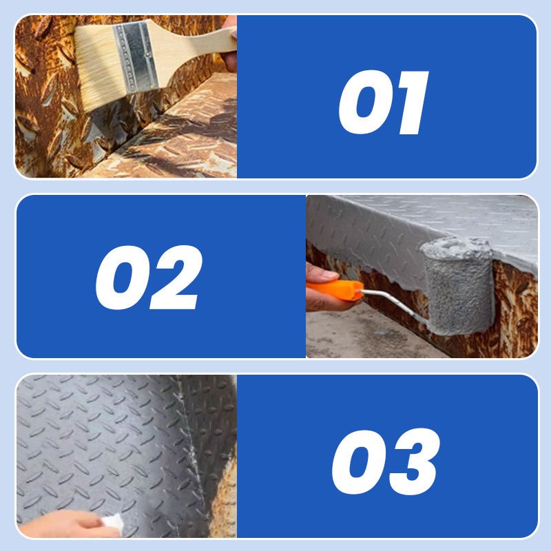 🔥HOT SALE 50%OFF🔥Water-based Metal Rust Inhibitor Multi-color Industrial Paint - Image 5