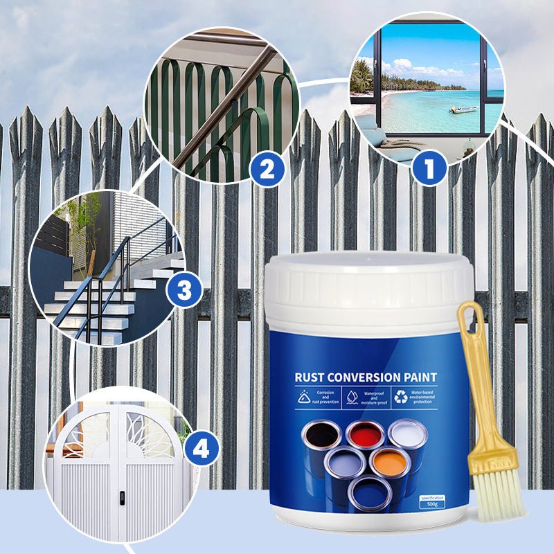 🔥HOT SALE 50%OFF🔥Water-based Metal Rust Inhibitor Multi-color Industrial Paint - Image 7