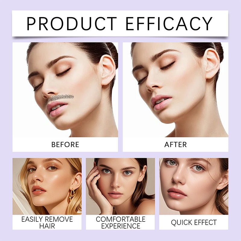 🔥Buy 2 Get 1 Free🔥Gentle and Painless Facial Hair Removal Cream - Image 8
