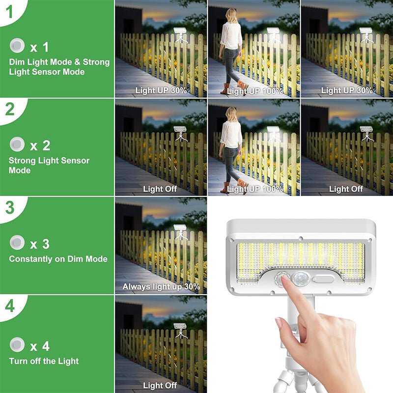 ππ Octopus Solar Lights! 0 Electricity Cost Full Scene Installation. 30 Seconds to Light Up Any Corner π - Image 2