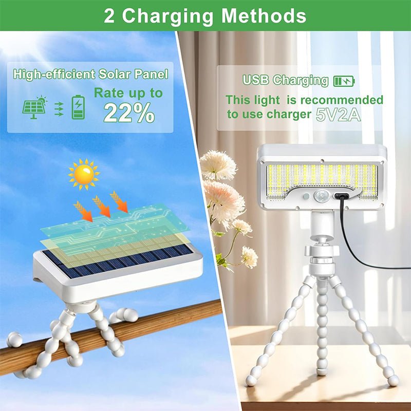 ππ Octopus Solar Lights! 0 Electricity Cost Full Scene Installation. 30 Seconds to Light Up Any Corner π - Image 3