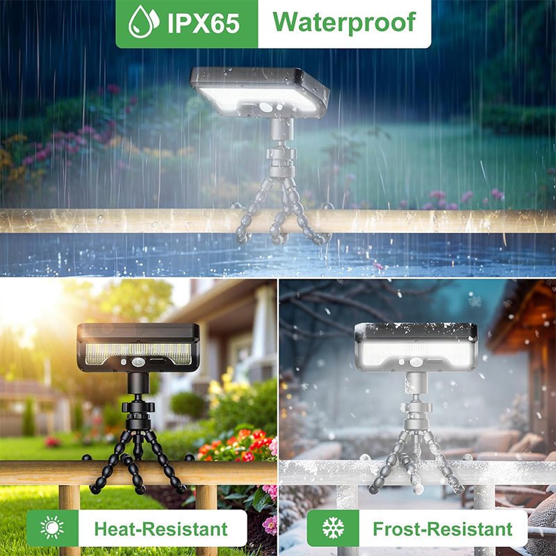 ππ Octopus Solar Lights! 0 Electricity Cost Full Scene Installation. 30 Seconds to Light Up Any Corner π - Image 5